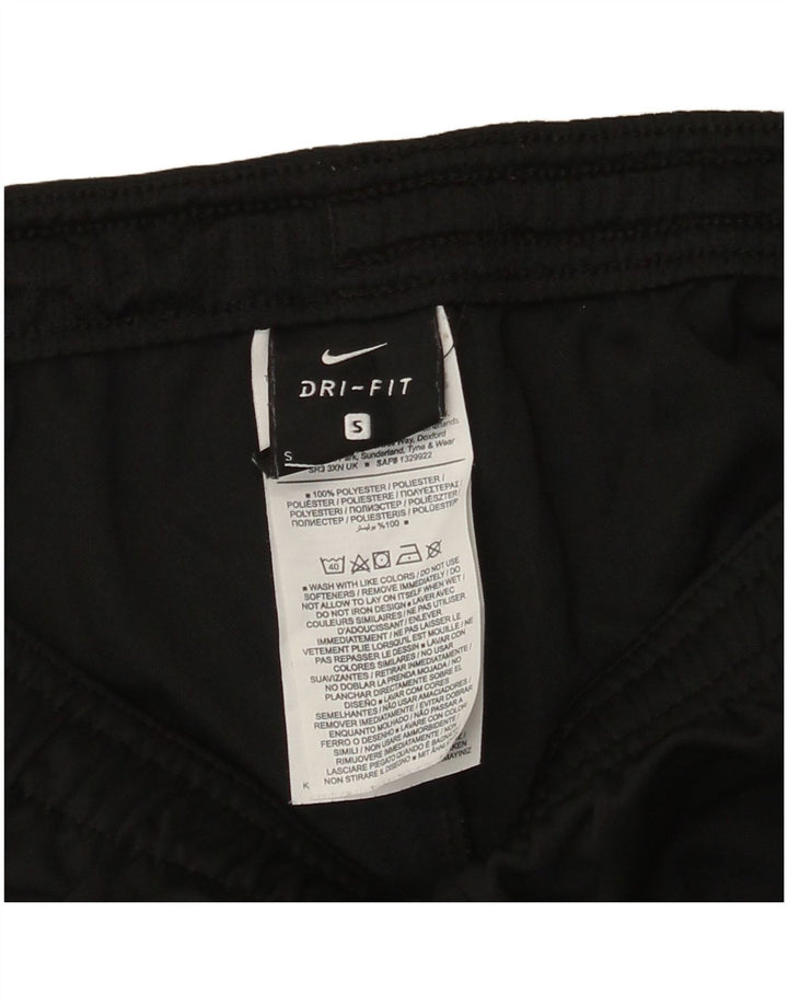 Pantaloncini sportivi da donna Nike UK 8 Small Nero Poliestere color block