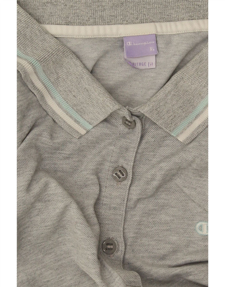 Polo Champion da donna Heritage Fit XL grigia