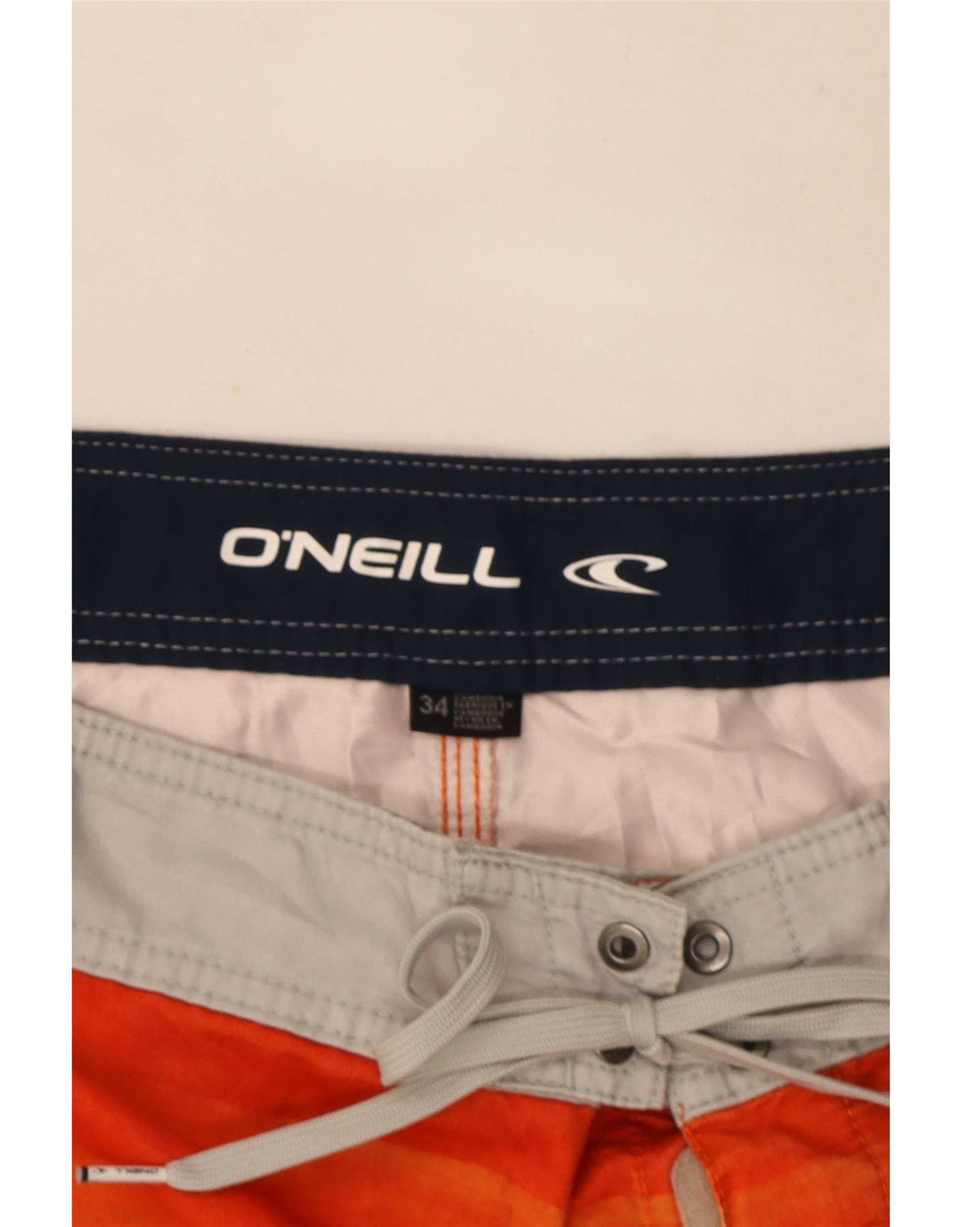 Pantaloncini da bagno da uomo O'Neill grandi a righe multicolori