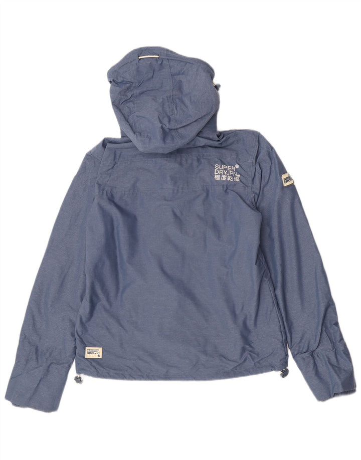 Giacca a vento grafica da donna Superdry UK 14 Blu medio