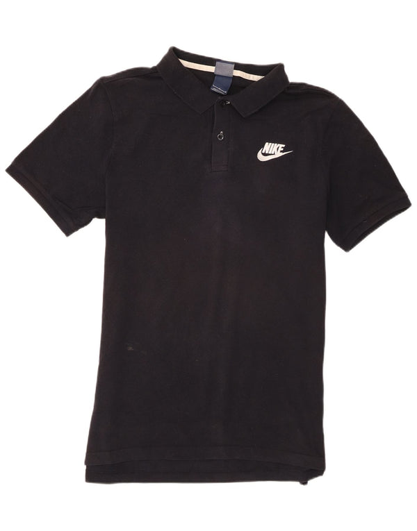 Polo Nike da uomo grande in cotone blu navy