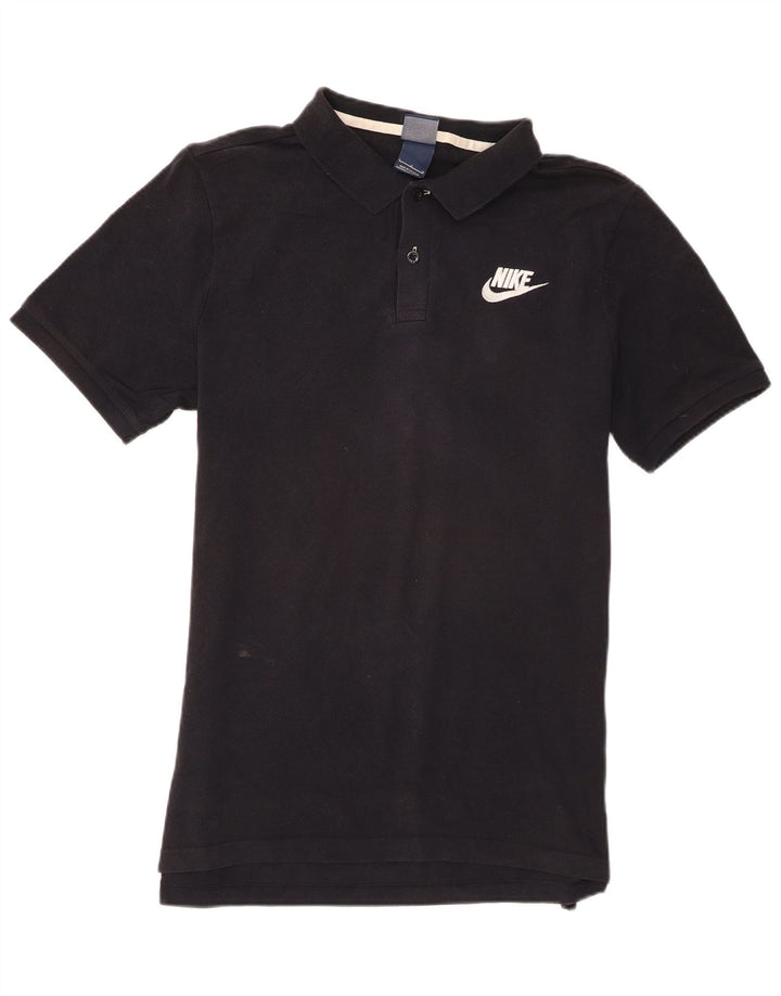 Polo Nike da uomo grande in cotone blu navy