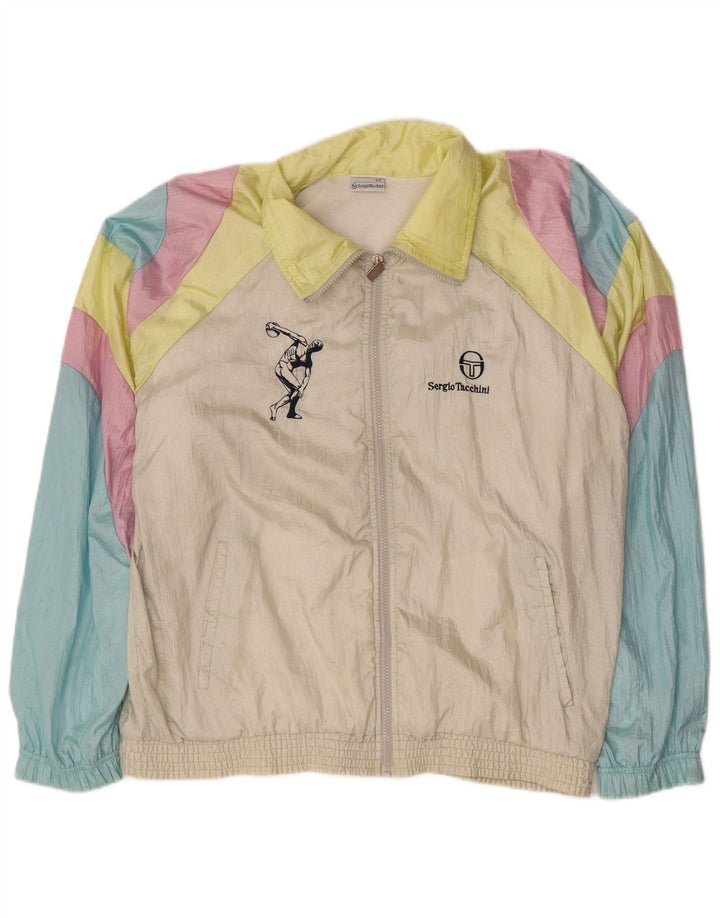 Giacca da ginnastica da uomo con grafica Sergio Tacchini IT 50 Medium Multicolor