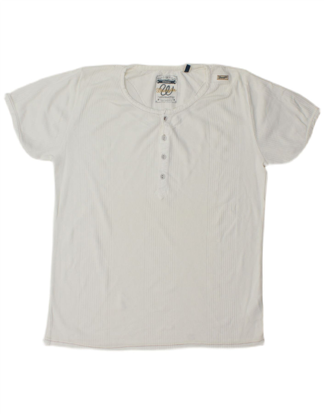 T-shirt da uomo Wrangler Top 2XL cotone bianco