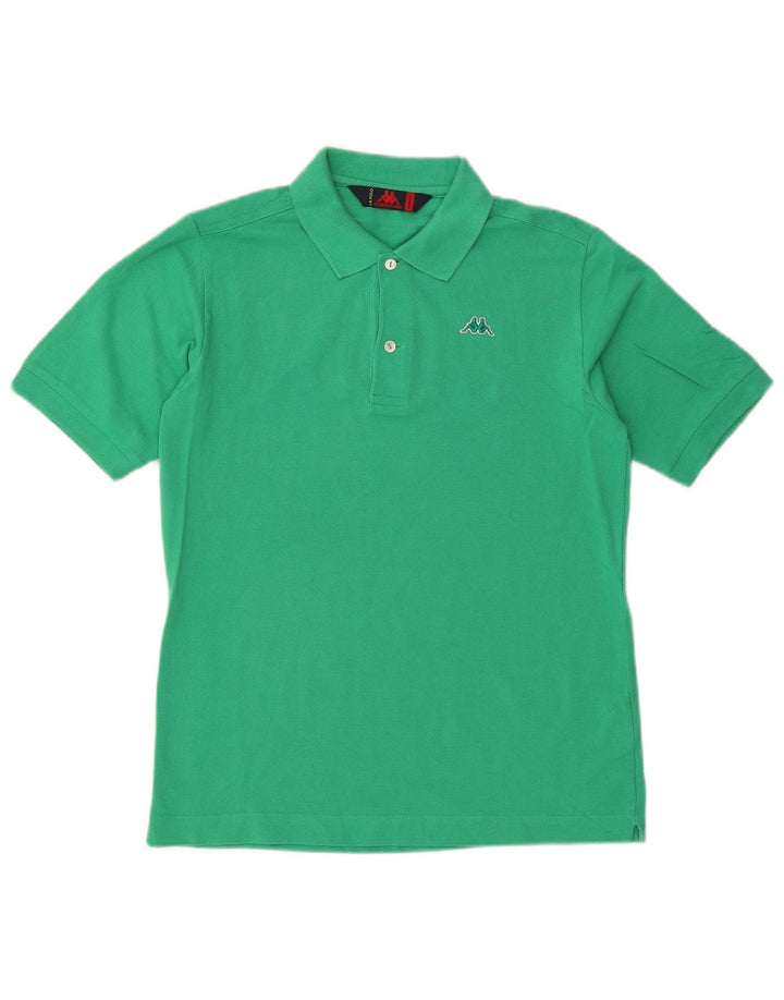 Polo Kappa Uomo XS Verde Cotone
