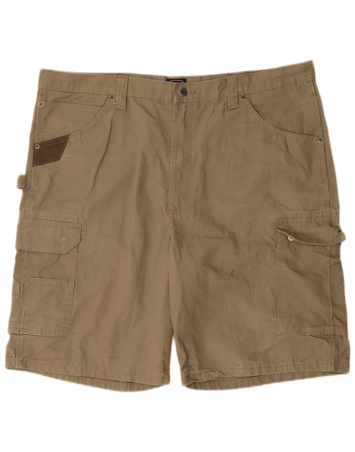 Pantaloncini cargo da uomo Wrangler W42 2XL cotone kaki