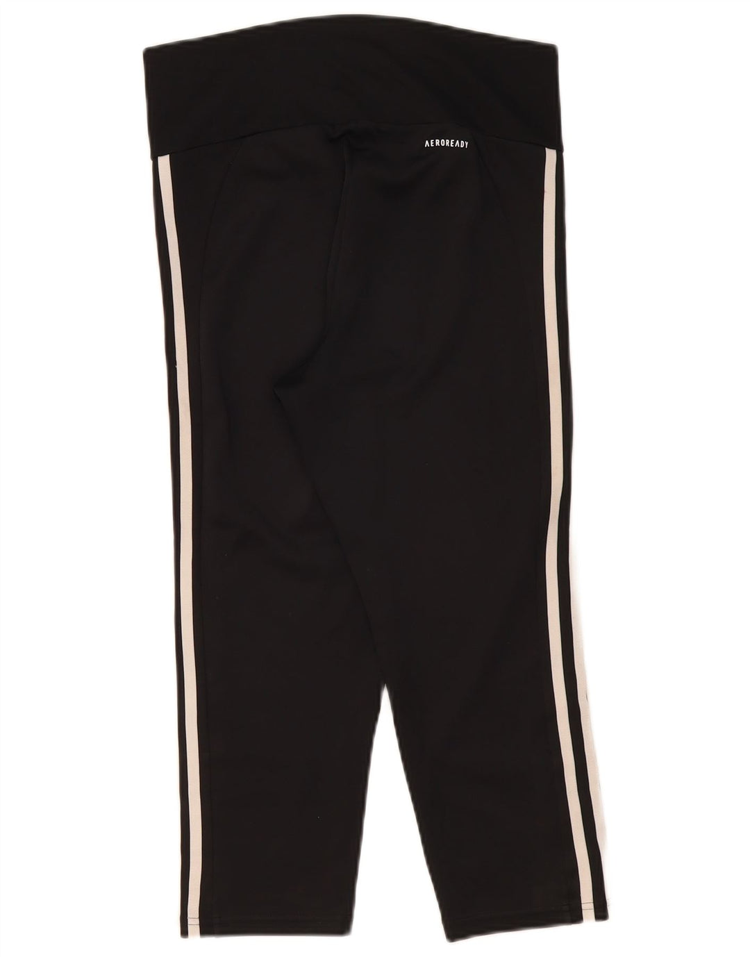 Leggings Adidas Aeroready Capri da donna UK 12/14 poliestere nero medio