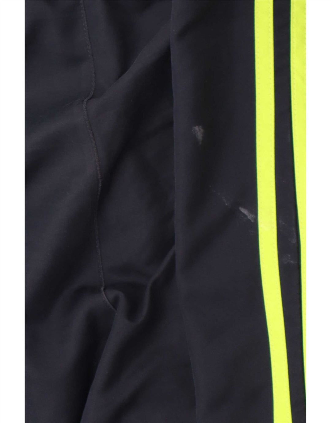Pantaloni da tuta grafica da uomo Adidas Large in poliestere blu navy