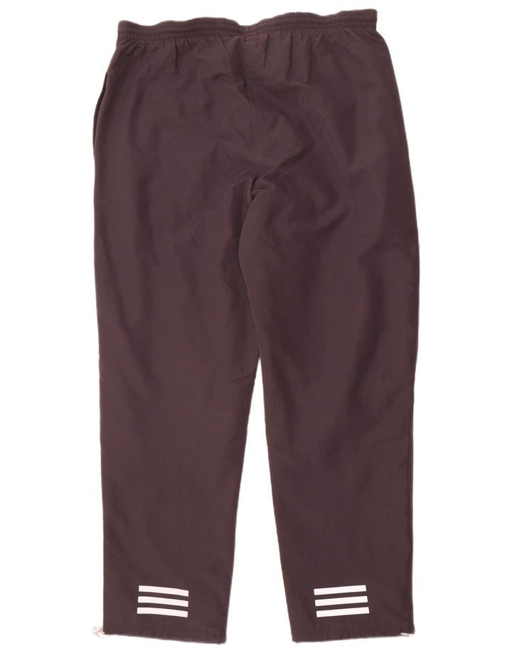 Pantaloni da tuta da uomo Adidas UK 42/44 Large Grigio Poliestere