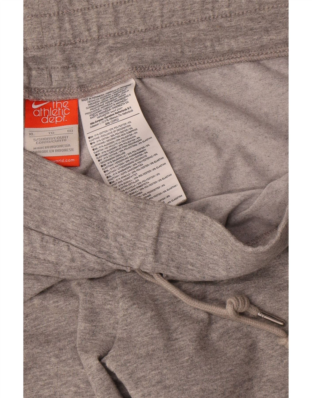 Pantaloni della tuta da donna Nike UK 18 XL cotone grigio