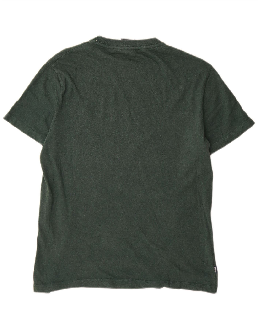 T-shirt da uomo Superdry Top in cotone verde medio