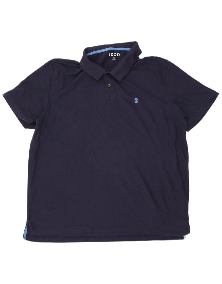 Polo da uomo IZOD 2XL in cotone blu navy