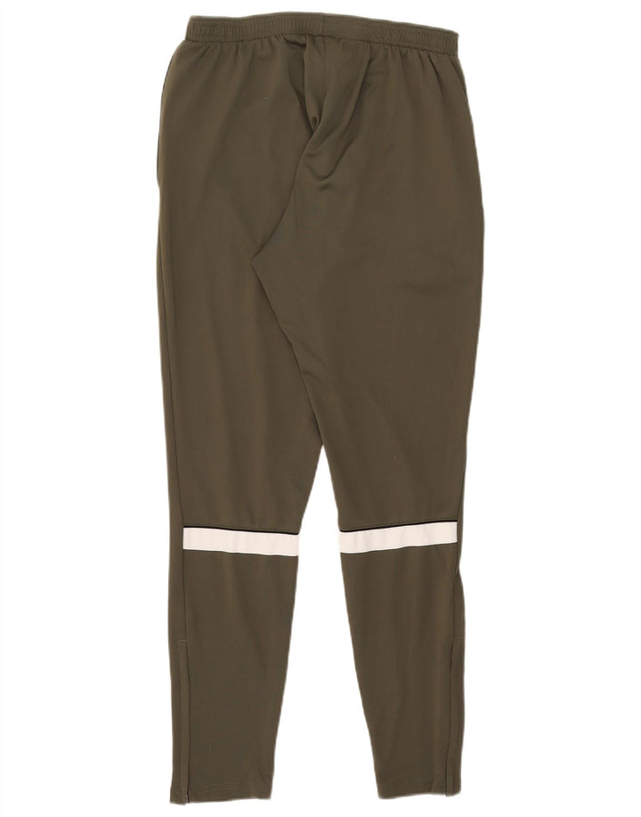 Pantaloni della tuta da donna Nike UK 14 Medium Khaki Colourblock Poliestere