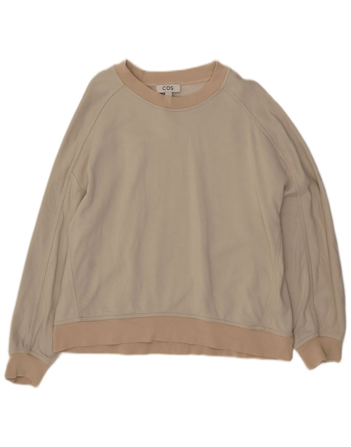 Felpa da donna Cos Jumper UK 14 Poliammide beige medio