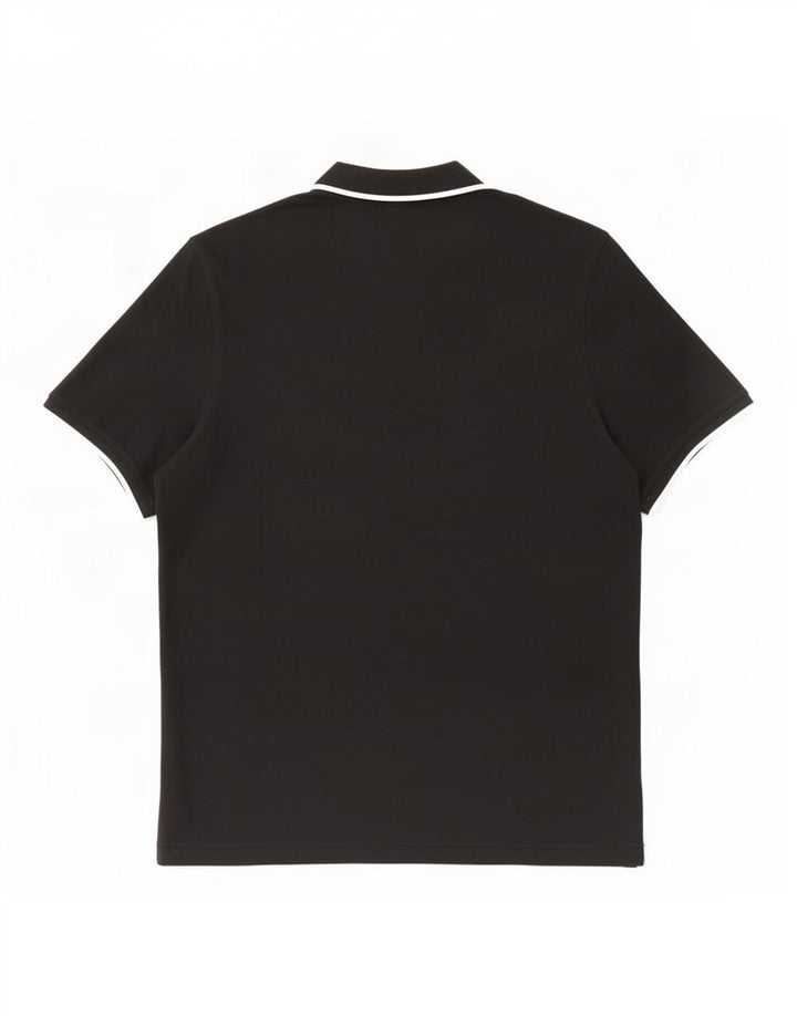 Polo Reebok da uomo 2XL in cotone nero
