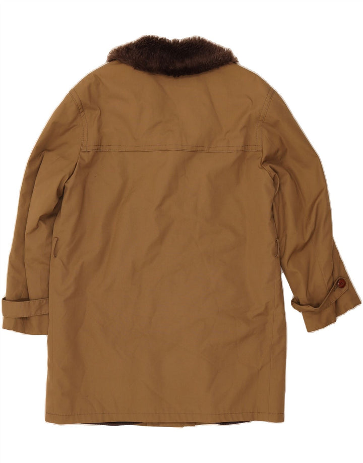 NINO Mens Overcoat UK 40 Large Brown Synthetic Vintage NINO and Second-Hand NINO from Messina Hembry 