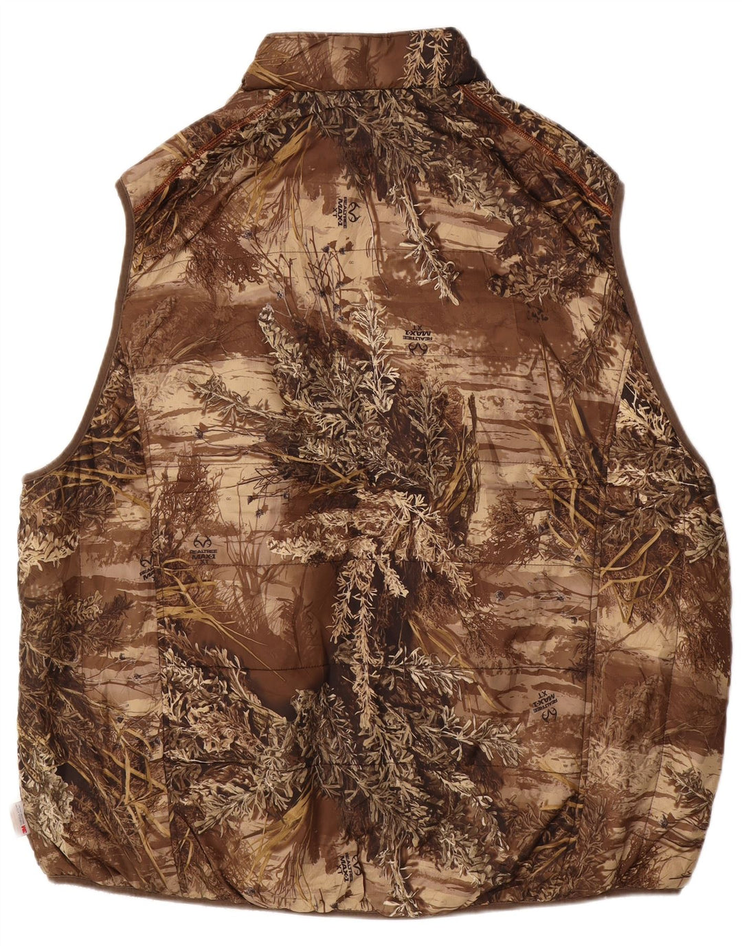 Gilet reversibile da uomo REALTREE IT 54/56 3XL Poliestere mimetico marrone