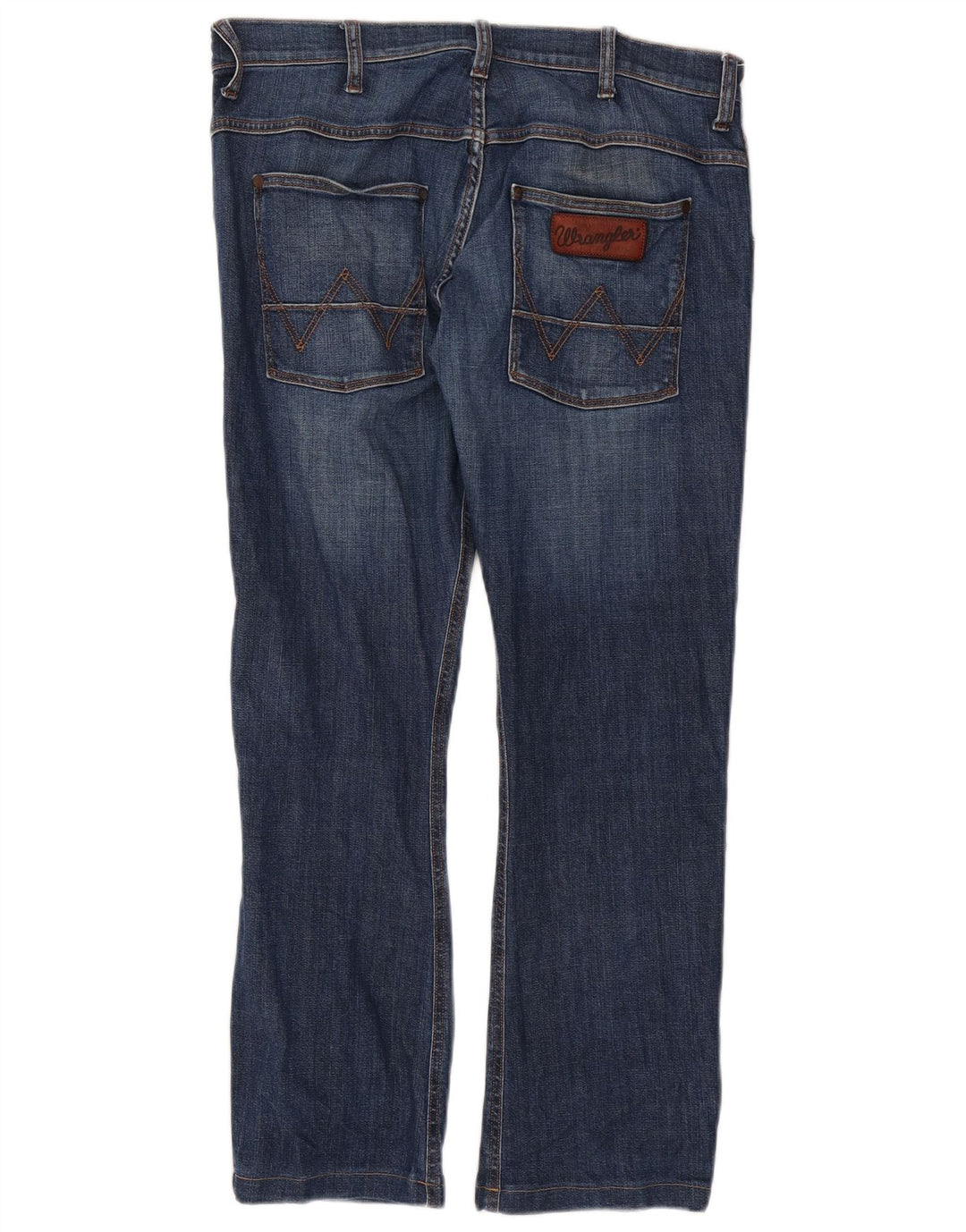 Jeans dritti da uomo Wrangler Spencer W34 L29 cotone blu