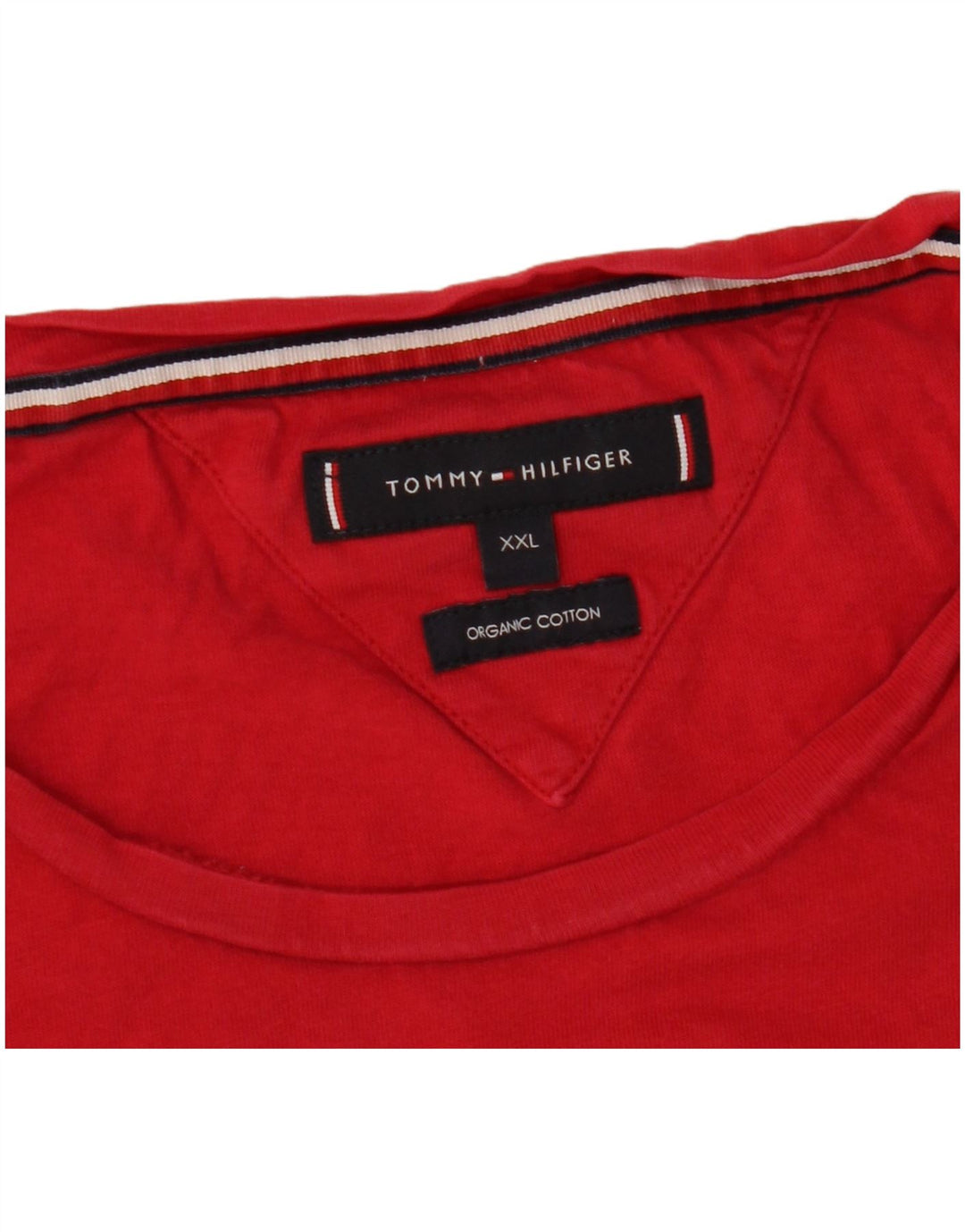 Tommy Hilfiger Donna UK 20 2XL Rosso Cotone