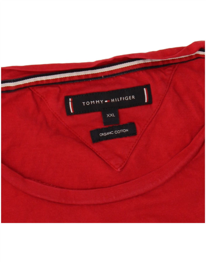 Tommy Hilfiger Donna UK 20 2XL Rosso Cotone