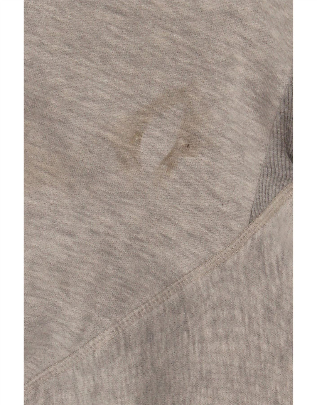 Crew Clothing Felpa grafica da uomo Maglione grande cotone chiazzato grigio