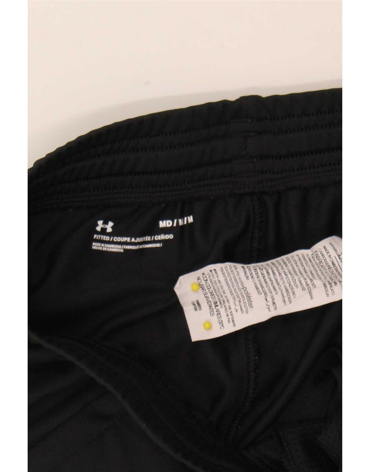 Pantaloni da tuta da uomo Under Armour poliestere nero medio