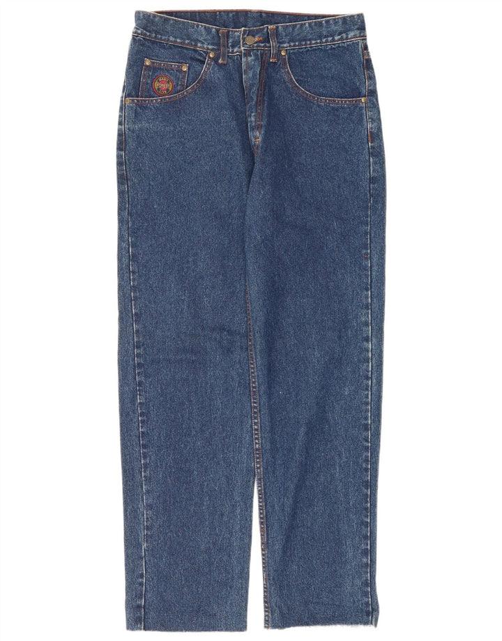 Jeans dritti da donna Mash W34 L31 cotone blu