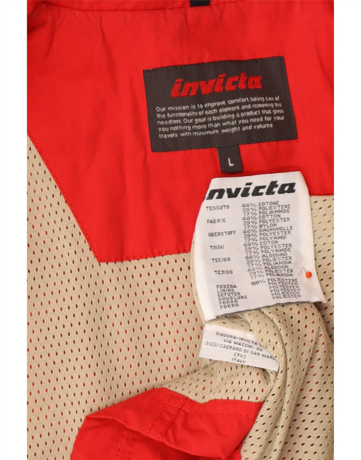Gilet da donna INVICTA UK 16 grande rosso cotone