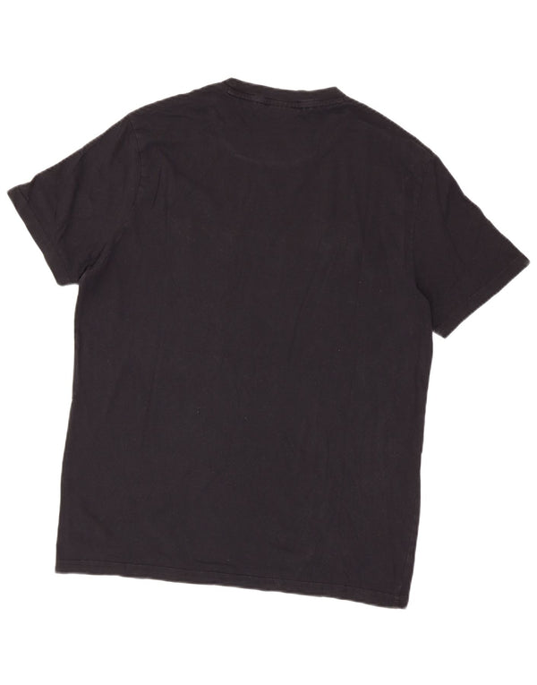 CHAMPION Mens Graphic T-Shirt Top Large Black