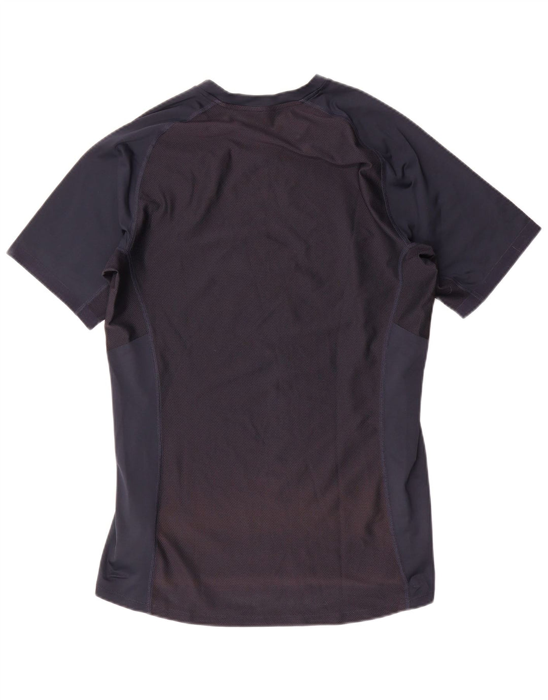 T-shirt da donna Nike Dri Fit Top UK 14 Medium Navy Blue Colourblock