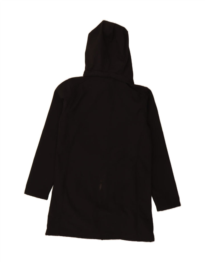 LOTTO Mens Hooded Windbreaker Coat UK 38 Medium Black Polyester Vintage Lotto and Second-Hand Lotto from Messina Hembry 