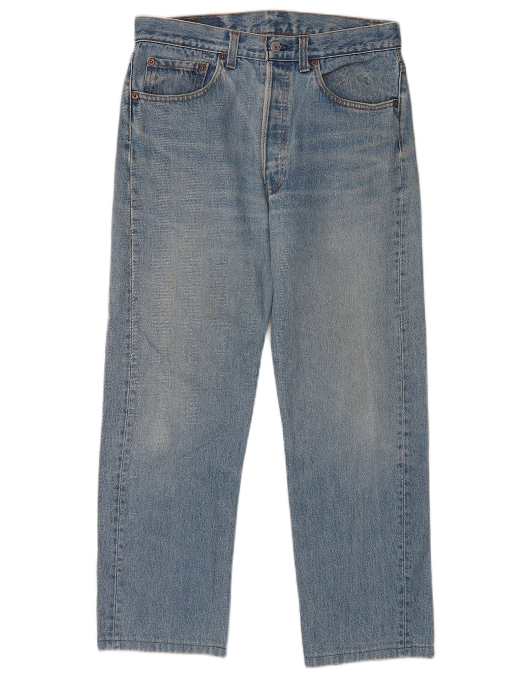 Levi's Uomo 501 Jeans dritti W32 L27 Cotone Blu