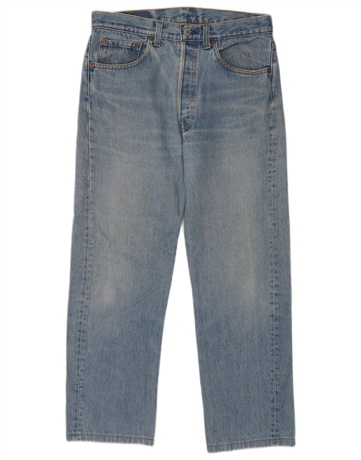 Levi's Uomo 501 Jeans dritti W32 L27 Cotone Blu