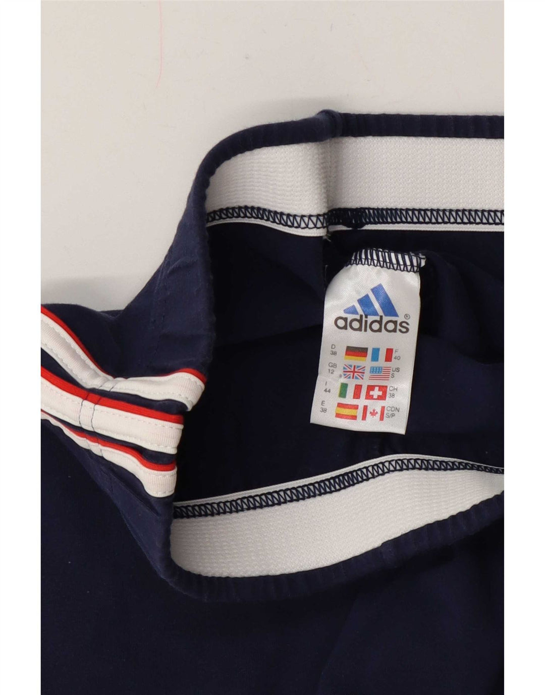 Leggings Adidas da donna UK 12 medio cotone blu navy