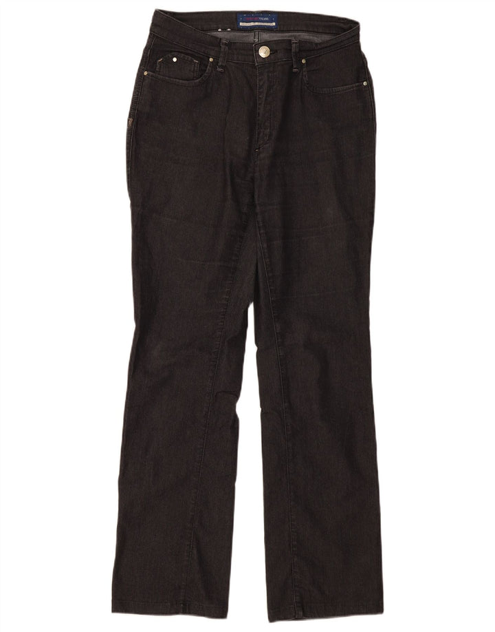 Jeans Dritti Donna Trussardi IT 44 Medio W28 L28 Cotone Grigio