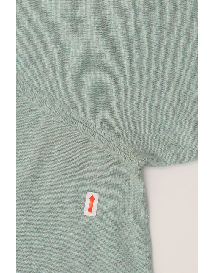 Maglione maglione girocollo da uomo SUPERDRY XL verde screziato