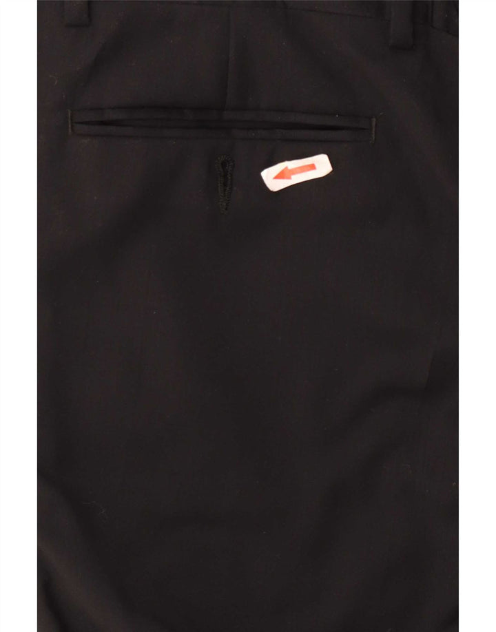 Abito da uomo a 2 bottoni Daniele Alessandrini IT 50 Large W34 L32 Nero