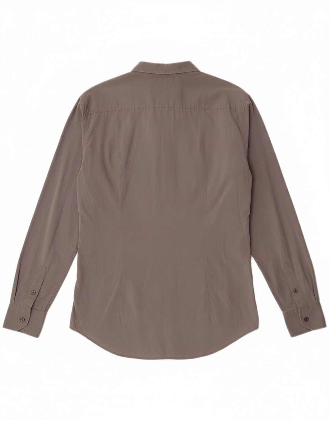 Camicia Slim Uomo Dolce & Gabbana IT 52 Large Cotone Grigio