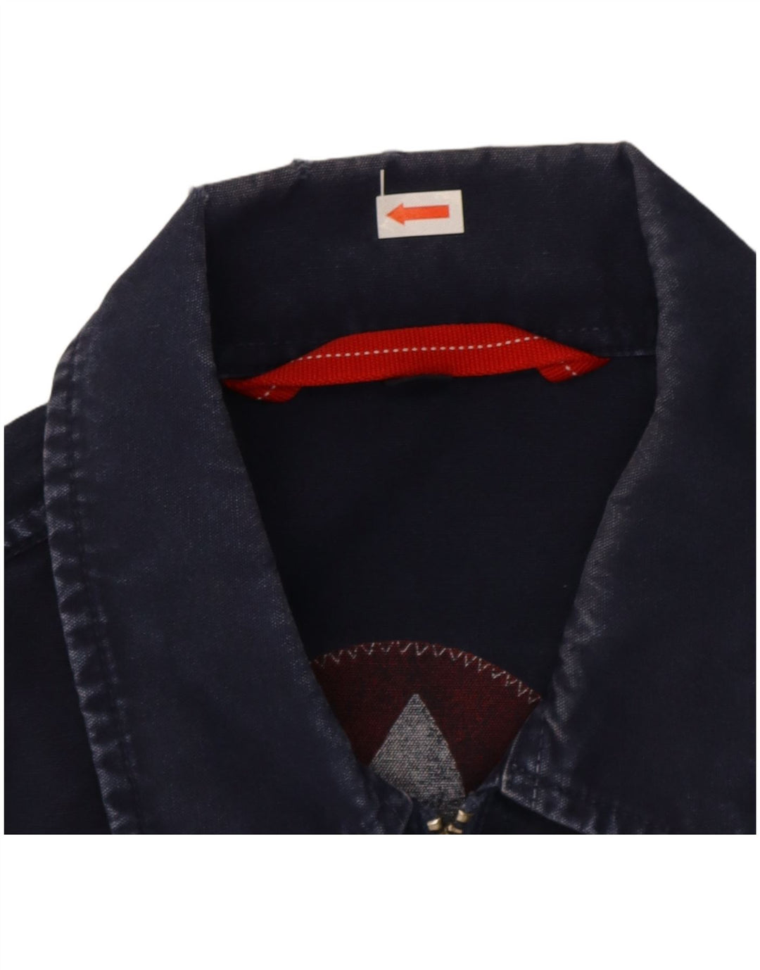 Giubbotto bomber da uomo Murphy & Nye UK 38 cotone blu navy medio