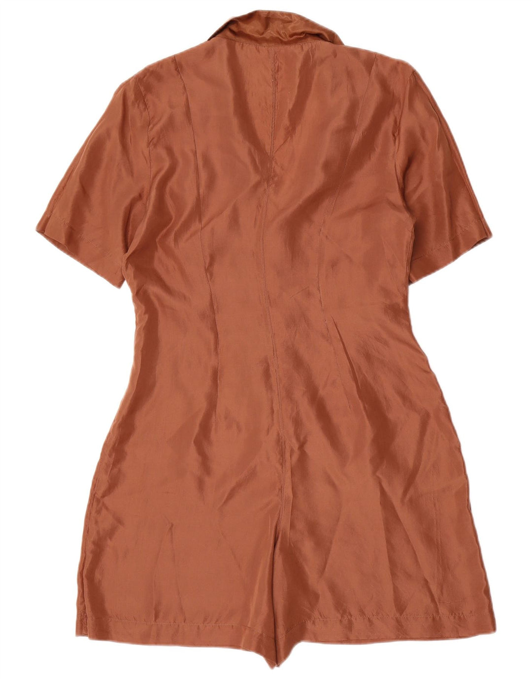 Tutina vintage da donna UK 14 marrone medio
