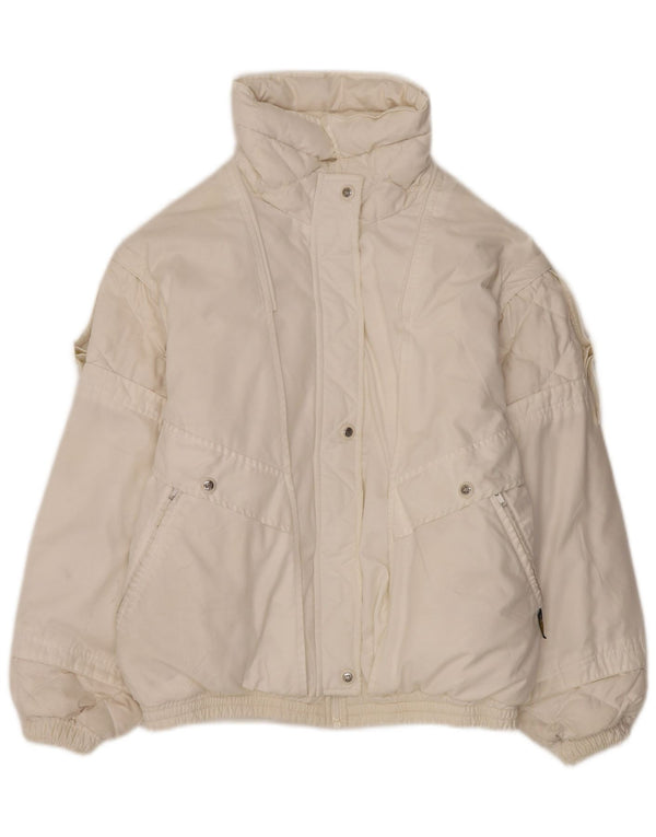Giacca imbottita da donna Ciesse Piumini UK 16 Large Poliestere bianco