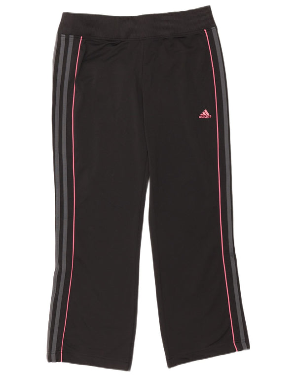 Pantaloni da tuta da donna Adidas UK 14 Large Nero Poliestere