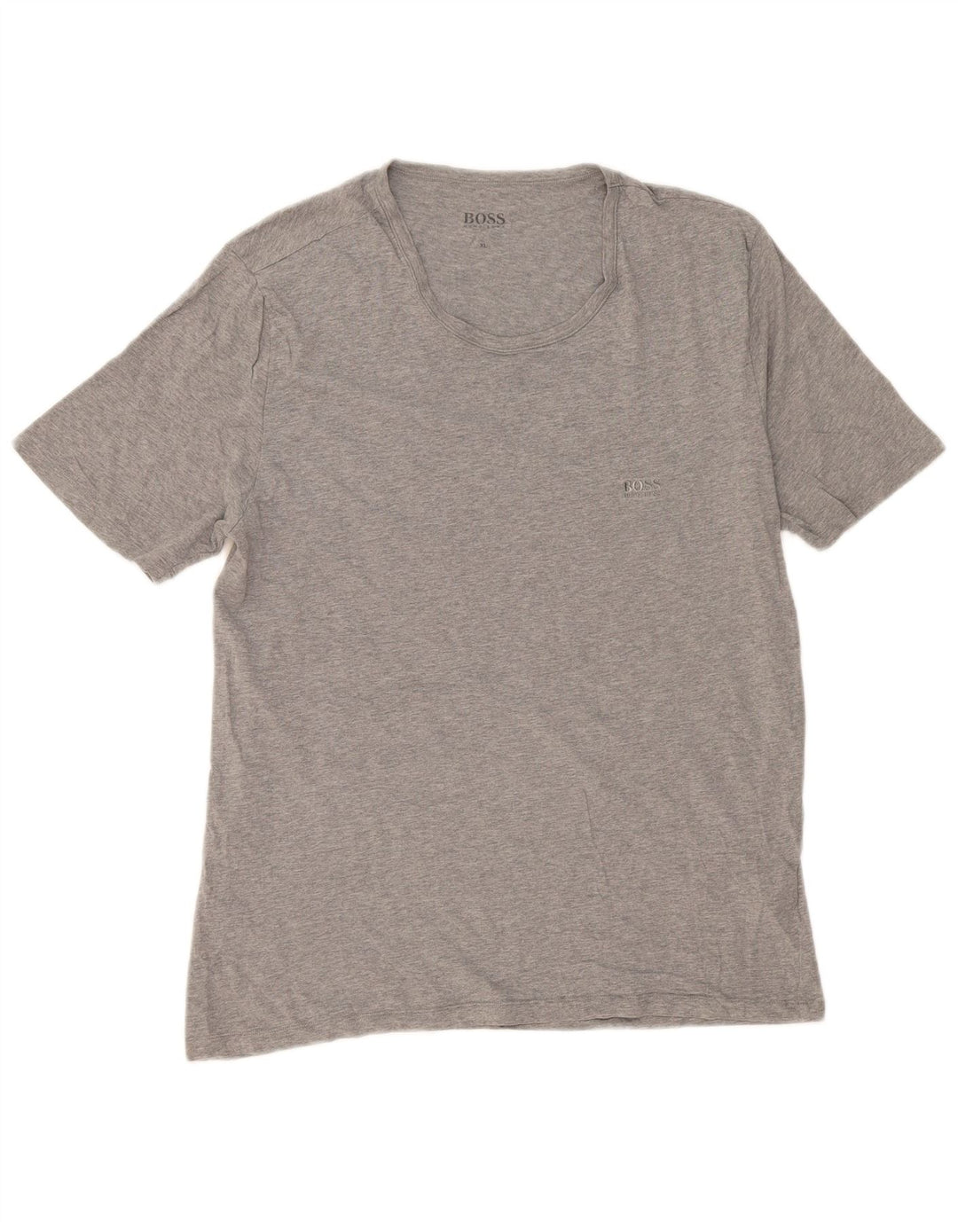 T-shirt da uomo Hugo Boss Top XL in cotone grigio