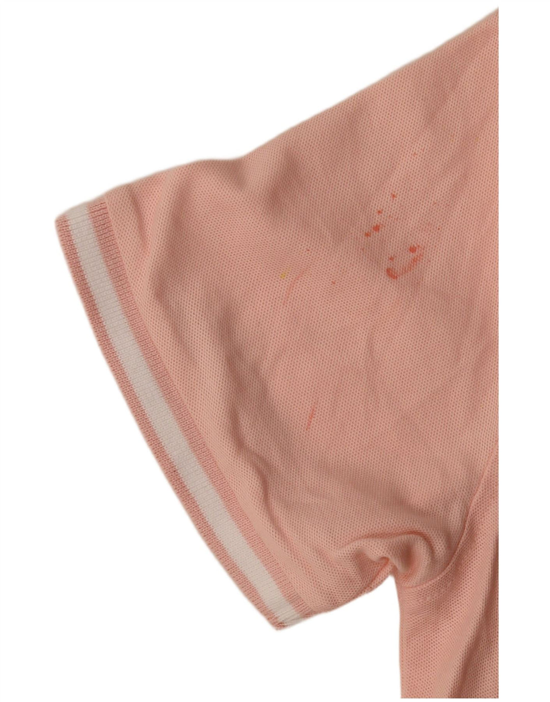 Polo da uomo Pinguino piccola in cotone a righe rosa