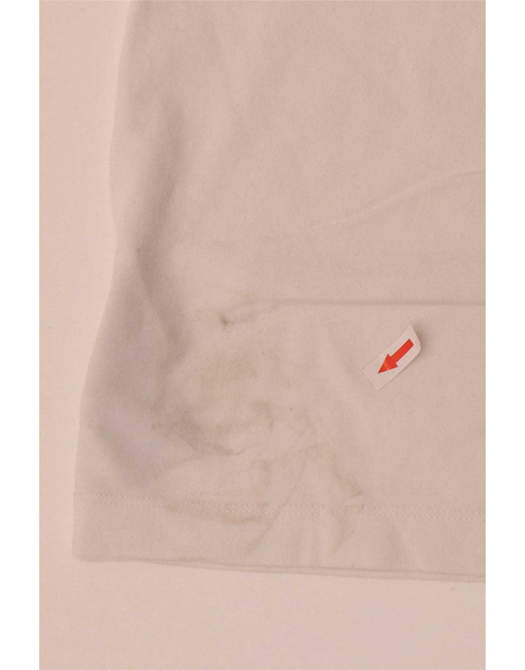 Canotta grafica Nike Dri Fit da uomo in cotone bianco medio