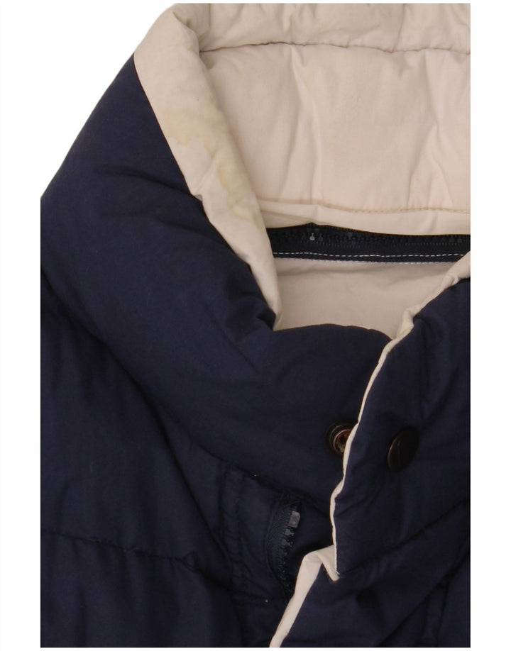 Giacca imbottita reversibile da uomo Dolomite UK 38 poliestere medio blu navy