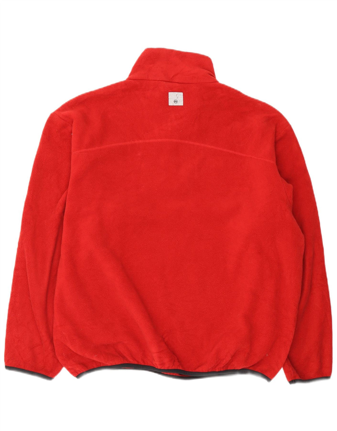 Maglione in pile da uomo Nautica con zip e collo XL rosso poliestere