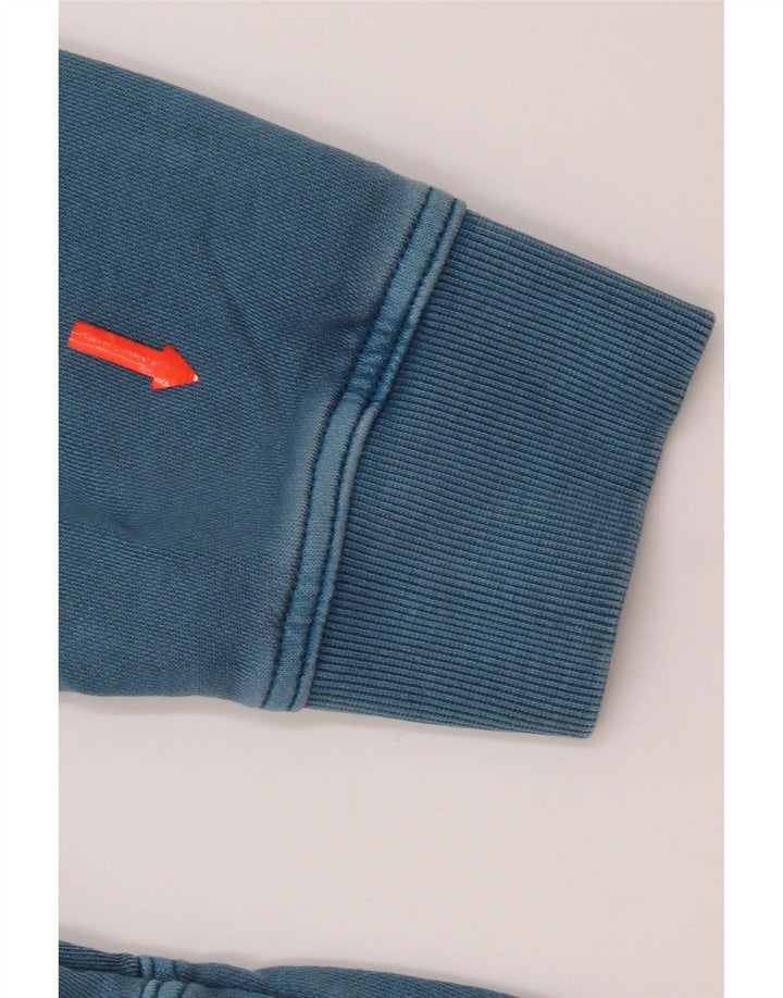 Felpa da uomo Marks & Spencer maglione XL cotone blu