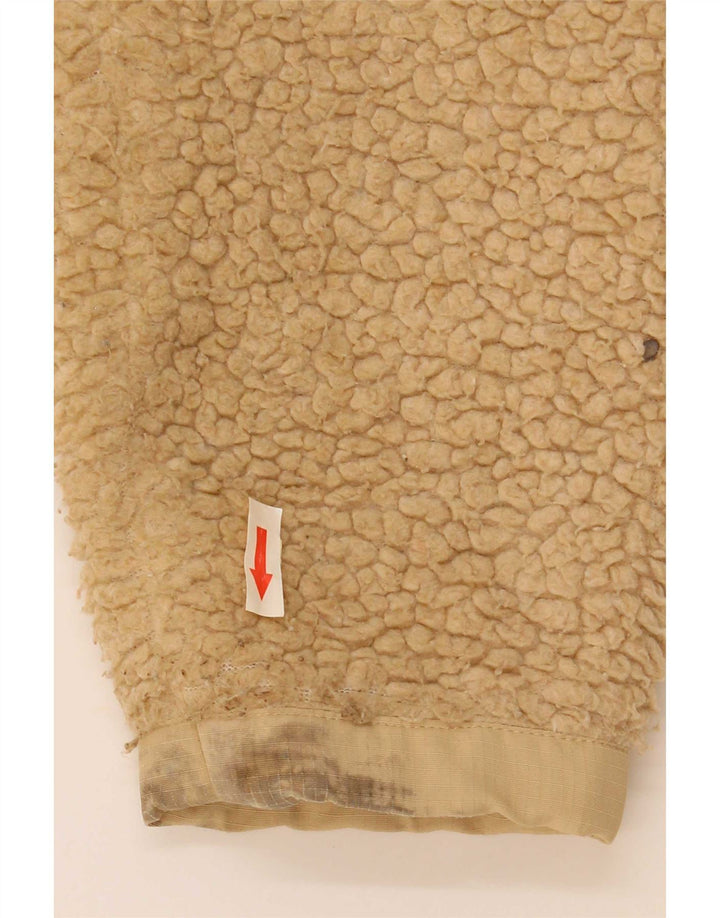 Giacca in pile da uomo Urban Outfitters UK 36 Small Beige Poliestere