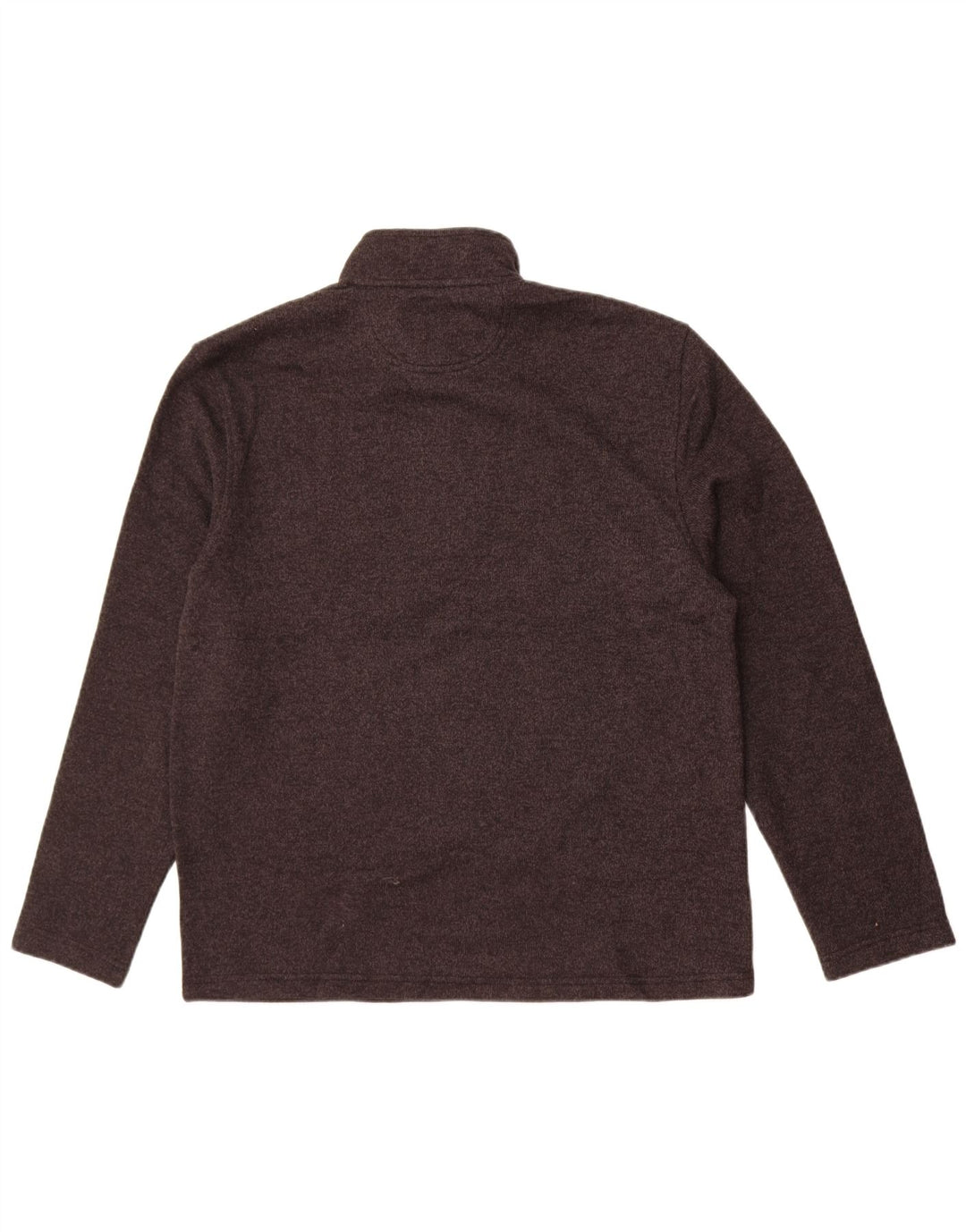 Maglione da uomo con collo con zip Izod, grande poliestere grigio